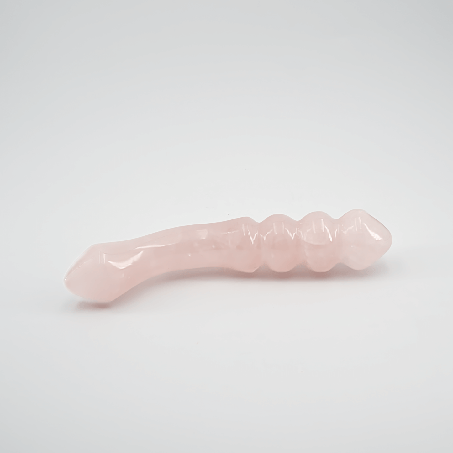 Curvona: Enchanting Rose Quartz Double Wand