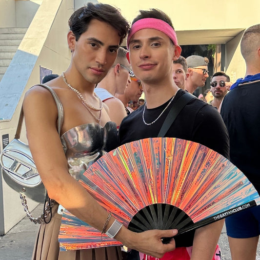 Iridescence Rave Fan