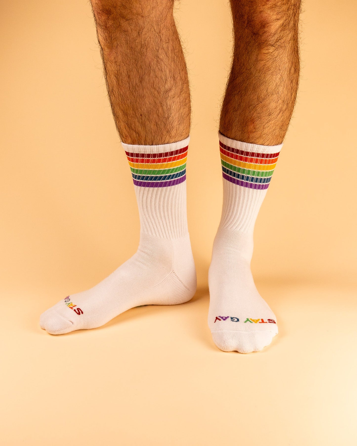 Rainbow Stripes Socks