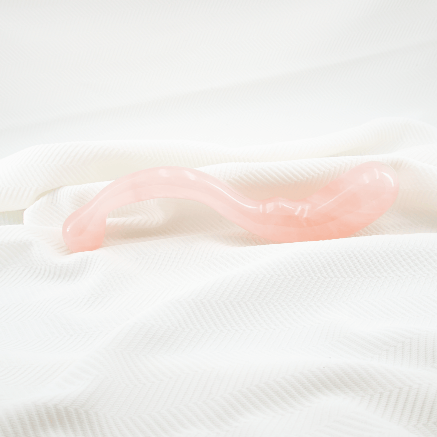 Lunaris: Enchanting Rose Quartz Crystal Wand