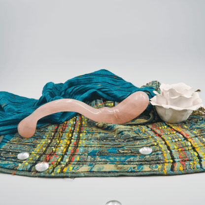 Lunaris: Enchanting Rose Quartz Crystal Wand