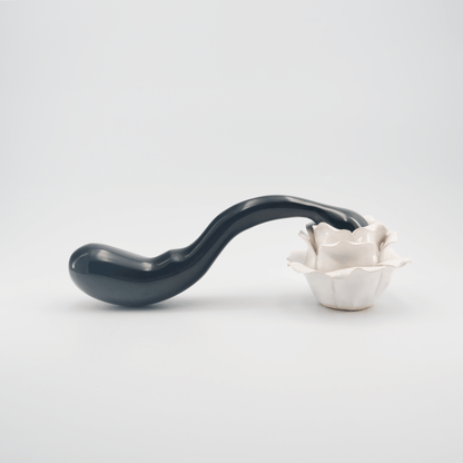 Noctis: Enchanting Black Obsidian Crystal Wand