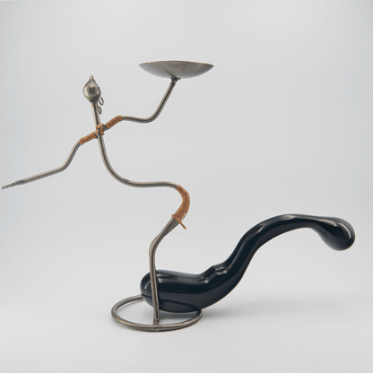 Noctis: Enchanting Black Obsidian Crystal Wand