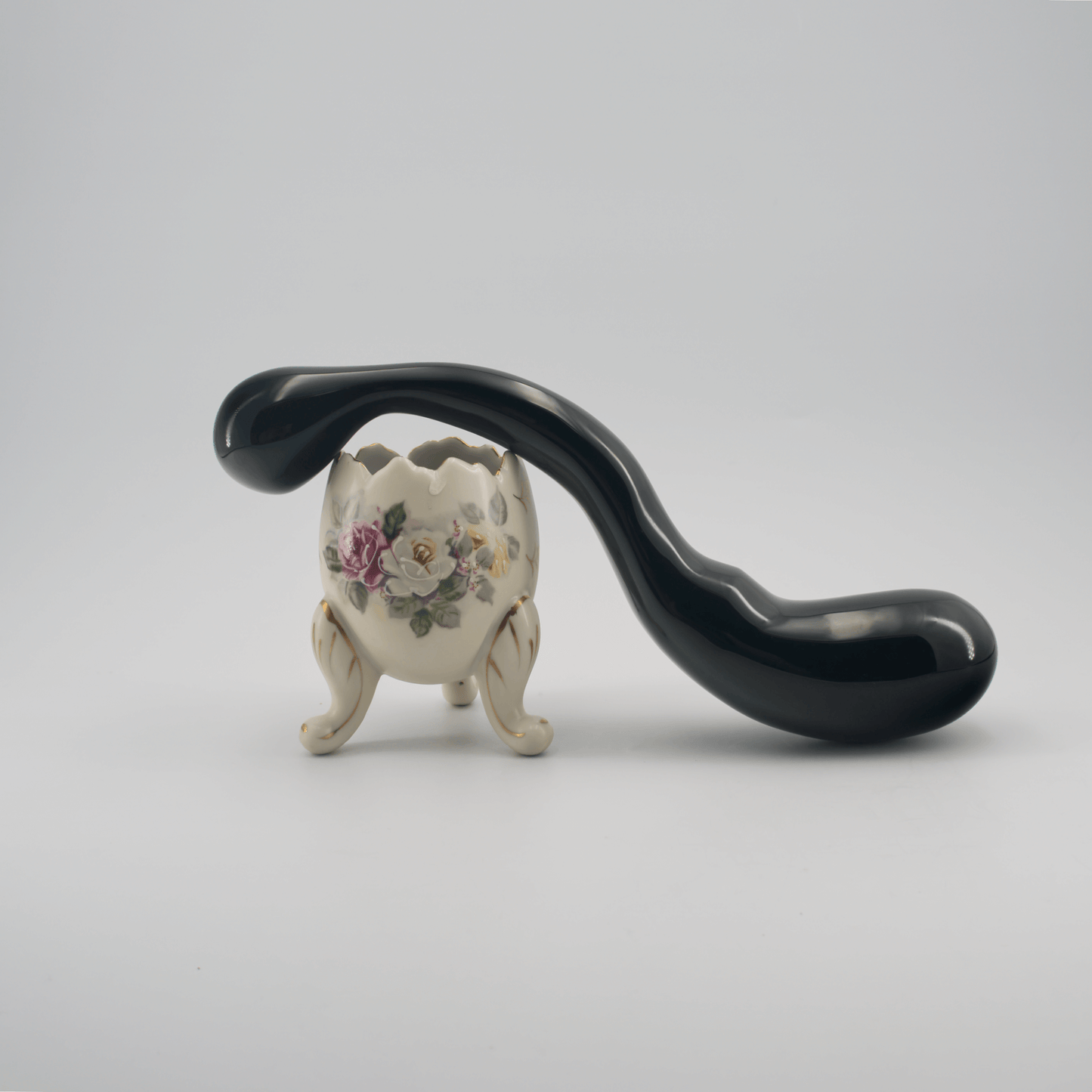 Noctis: Enchanting Black Obsidian Crystal Wand