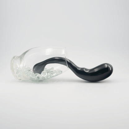 Noctis: Enchanting Black Obsidian Crystal Wand