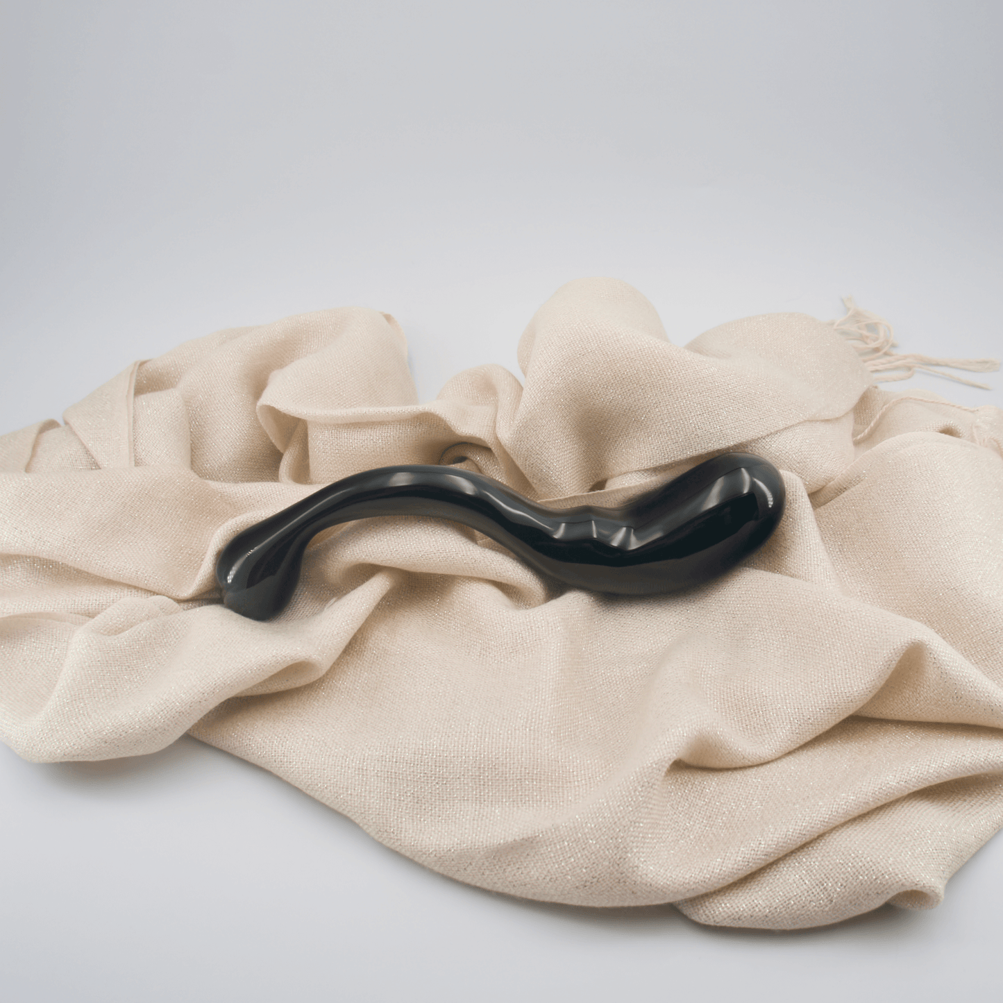 Noctis: Enchanting Black Obsidian Crystal Wand