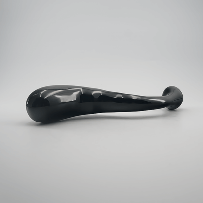 Noctis: Enchanting Black Obsidian Crystal Wand