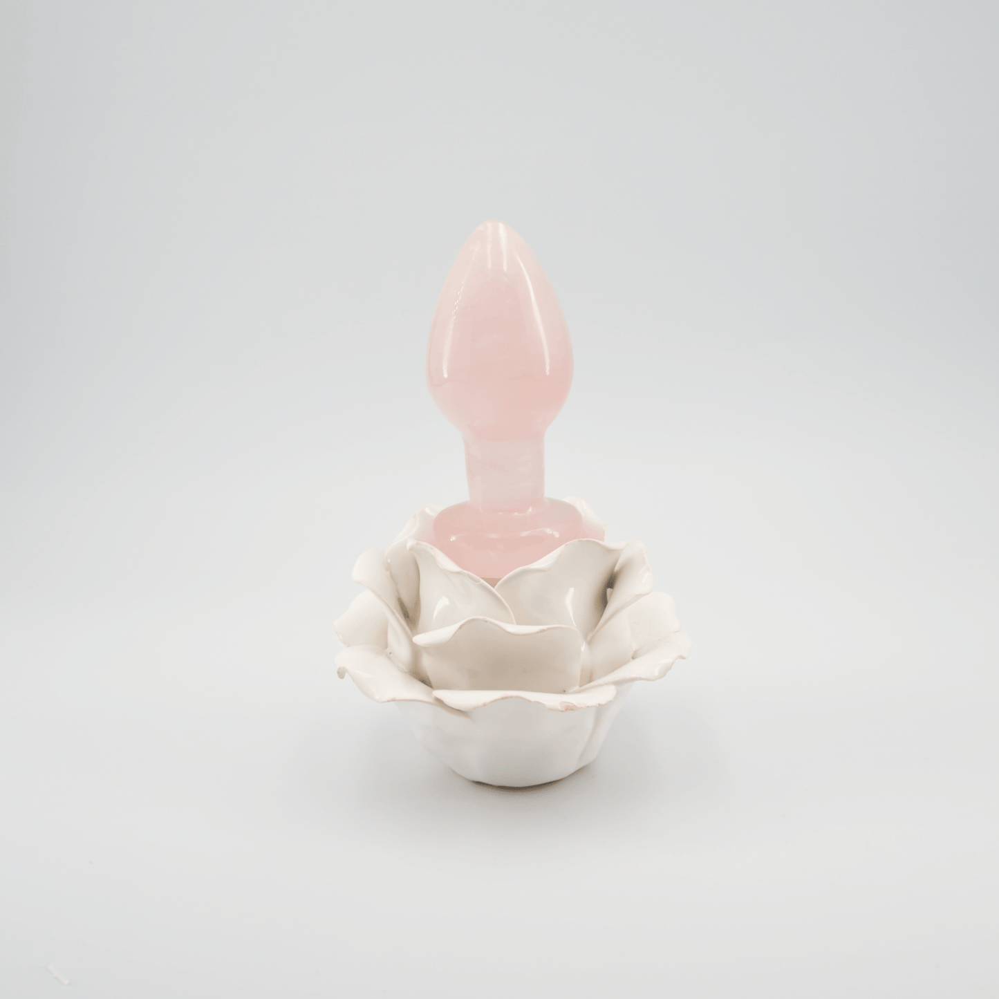 Orbella: Rose Quartz Crystal Healing Wand