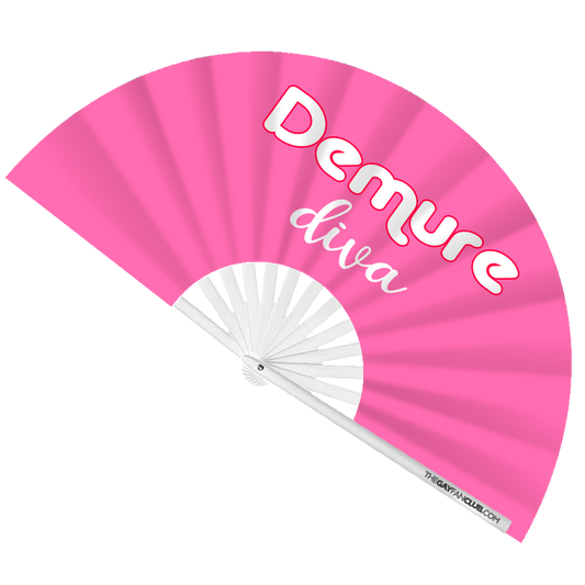 Demure Diva Rave Fan