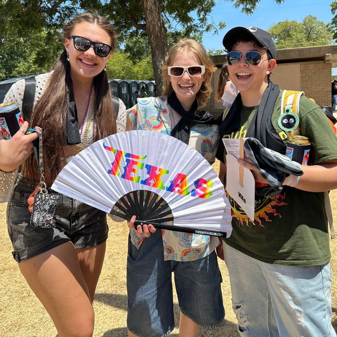 Texas Hand Rave Fan