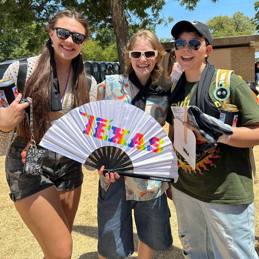 Texas Hand Rave Fan
