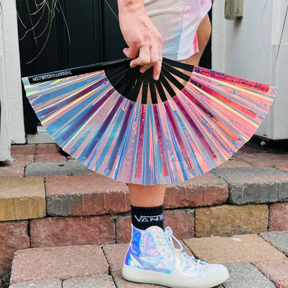 Iridescence Rave Fan