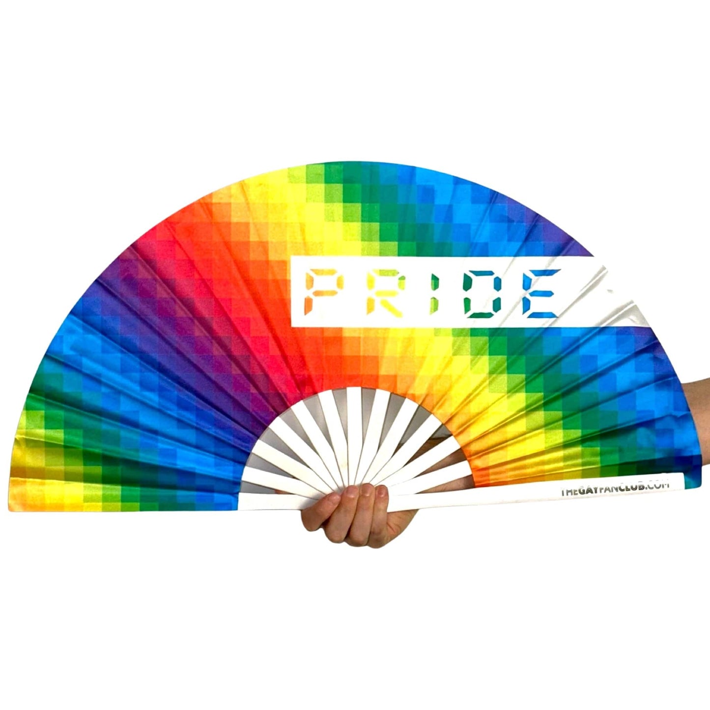 Pride Rainbow Rave Fan