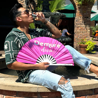 Demure Diva Rave Fan