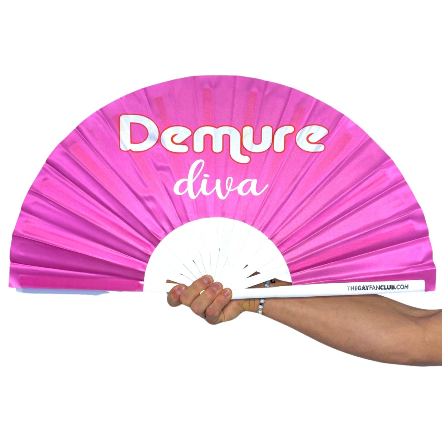 Demure Diva Rave Fan
