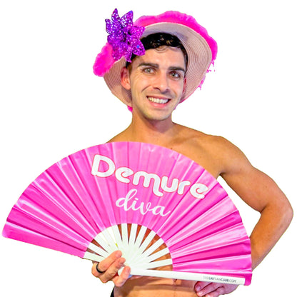 Demure Diva Rave Fan