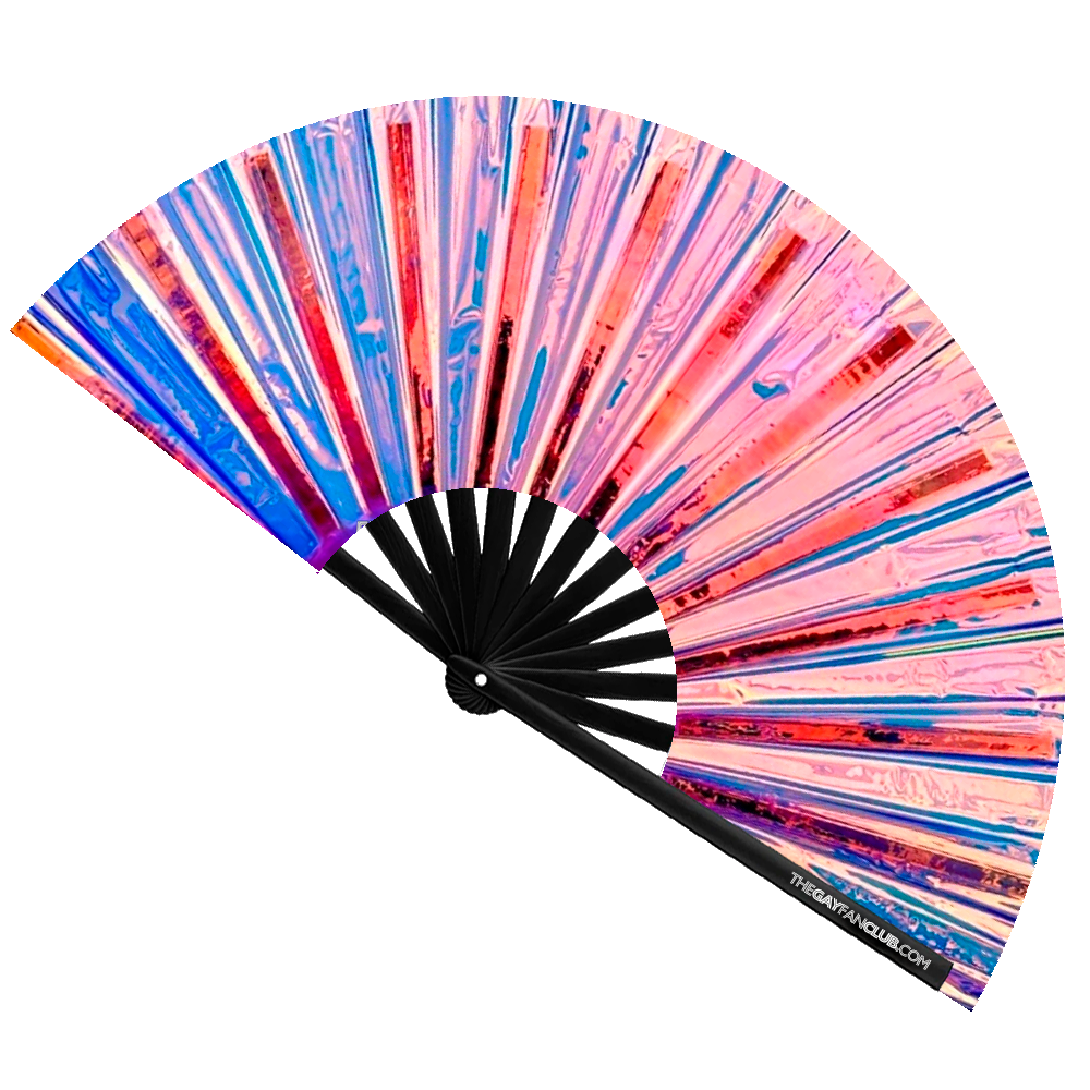 Iridescence Rave Fan